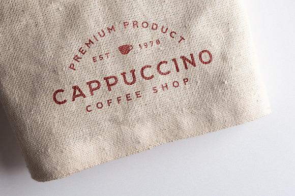 Logo Mockup Textile - 1 Style in Branding Mockups - product preview 2