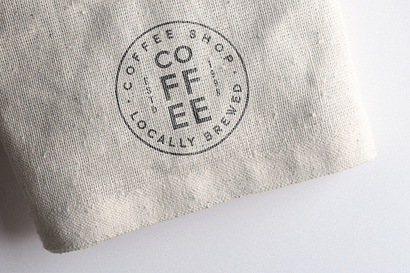 Logo Mockup Textile - 1 Style in Branding Mockups - product preview 4