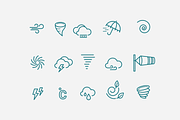 15 Wind Storm Icons
