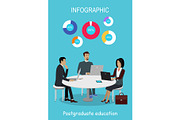 Infographic. Education. Online