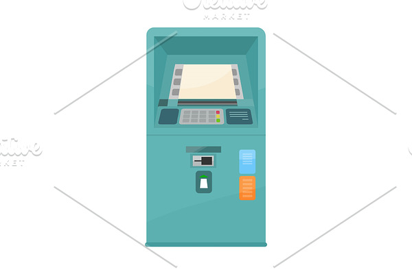Automated Teller Machine Vector
