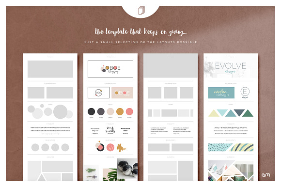 Infinity Brand Board Builder in Presentation Templates - product preview 5