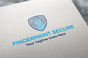 Fingerprint Secure Logo