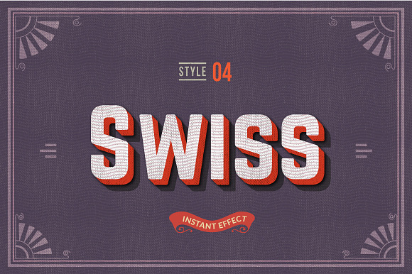 Vintage Text Effects (Illustrator) in Add-Ons - product preview 5