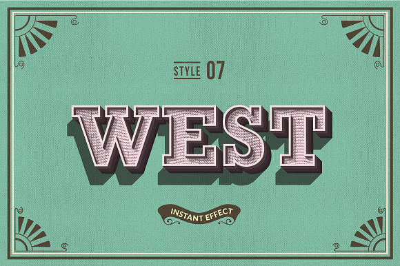 Vintage Text Effects (Illustrator) in Add-Ons - product preview 6