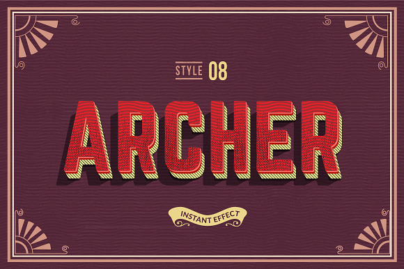 Vintage Text Effects (Illustrator) in Add-Ons - product preview 7