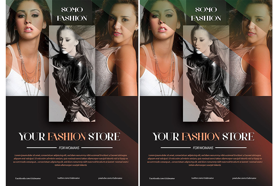 Fashion Agency Flyer Template