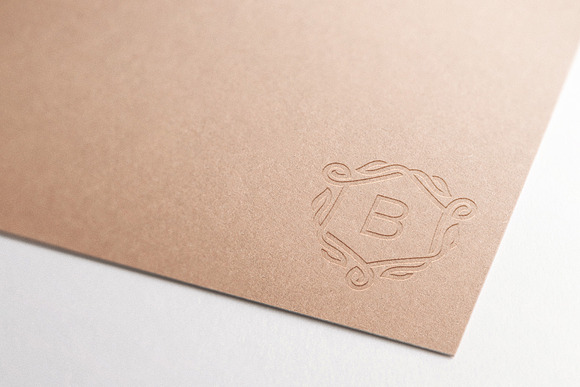 Logo Mockup Craft Paper - 4 Styles in Branding Mockups - product preview 2