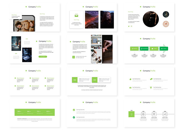 Profile - Powerpoint Template in PowerPoint Templates - product preview 2