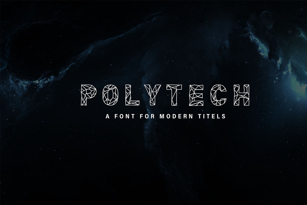 Polytech MODERN Font in Display Fonts - product preview 8