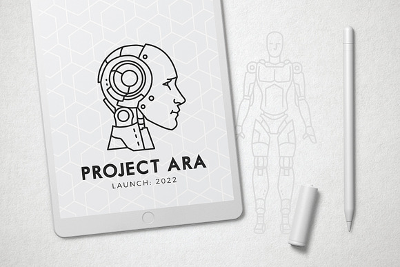 60 Future Technology Icons, Robotics in Technology Icons - product preview 1