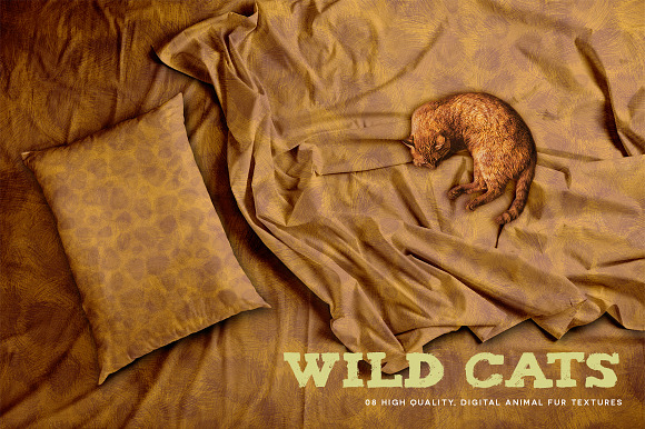 Wild Cats in Textures - product preview 1