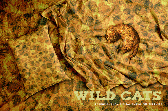 Wild Cats in Textures - product preview 2