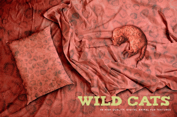 Wild Cats in Textures - product preview 4