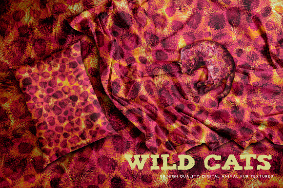 Wild Cats in Textures - product preview 5