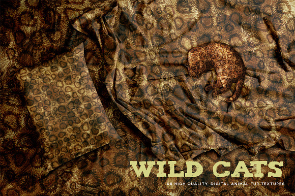 Wild Cats in Textures - product preview 7