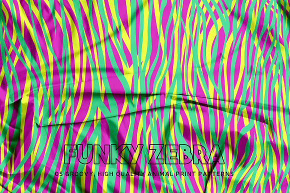 Funky Zebra in Patterns - product preview 1