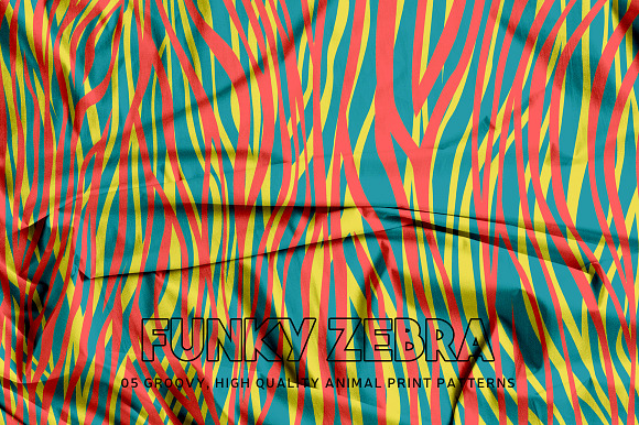 Funky Zebra in Patterns - product preview 3