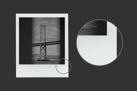 Instant Film Frames Pack - PSD in Print Mockups - product preview 3