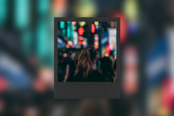 Instant Film Frames Pack - PSD in Print Mockups - product preview 4