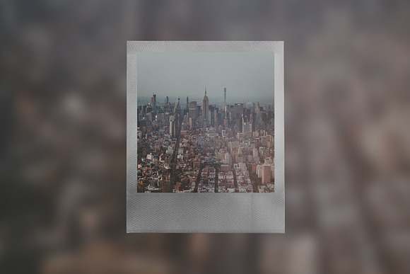 Instant Film Frames Pack - PSD in Print Mockups - product preview 5