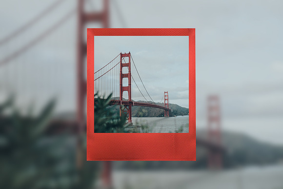 Instant Film Frames Pack - PSD in Print Mockups - product preview 7