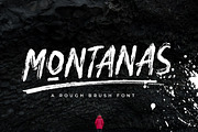 Montanas Brush Font