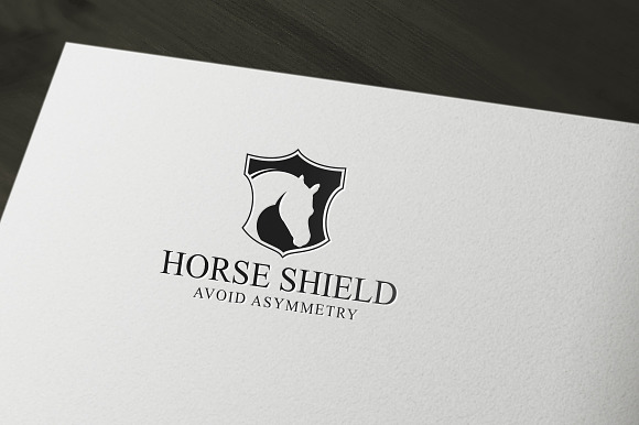 Horse Shield Logo in Logo Templates - product preview 2