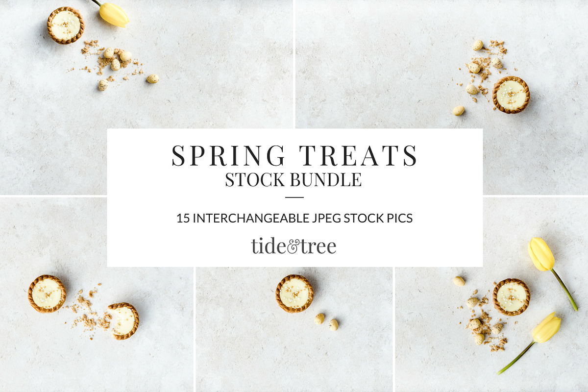 Spring Treats in Social Media Templates - product preview 8