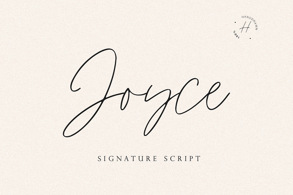 JOYCE SCRIPT in Script Fonts - product preview 8