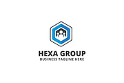 Hexa Group Logo Template