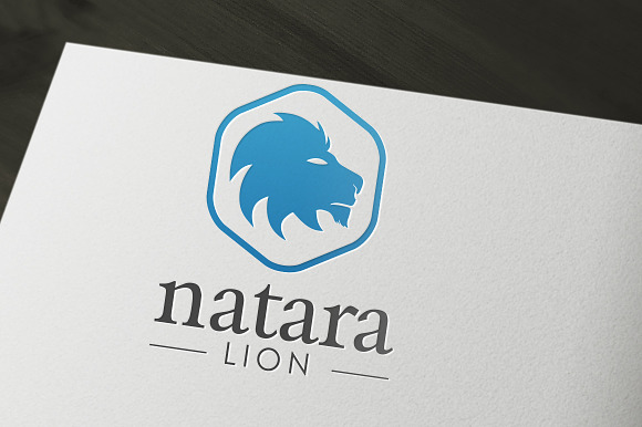 Natara Lion Logo in Logo Templates - product preview 2