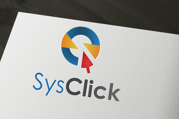 SysClick Logo in Logo Templates - product preview 2