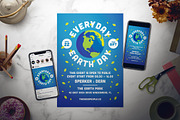 Earth Day Flyer Set