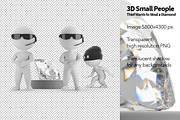 3D Small People - Thief