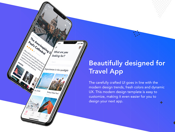 EasyGo - Travel App UI Kit in App Templates - product preview 2