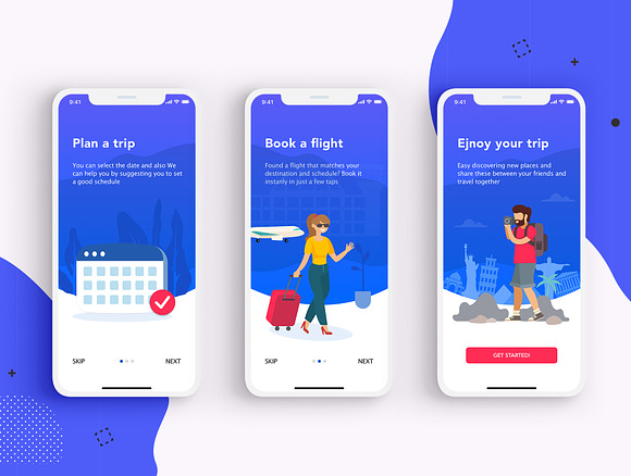 EasyGo - Travel App UI Kit in App Templates - product preview 4
