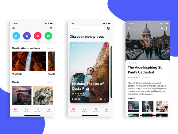 EasyGo - Travel App UI Kit in App Templates - product preview 6