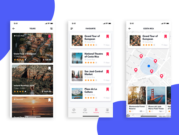 EasyGo - Travel App UI Kit in App Templates - product preview 7