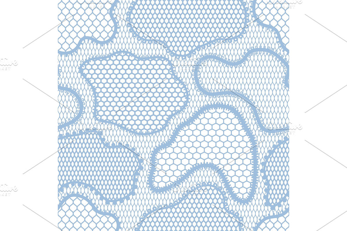 Seamless lace pattern with abstract in Patterns - product preview 8