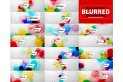 Mega collection of blurred