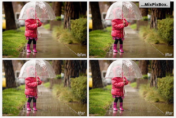Realistic Rain Photo Overlays in Add-Ons - product preview 1