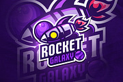 Rocket Galaxy - Mascot & Esport Logo