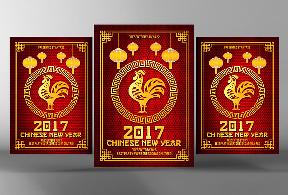 10 Golden Flyers Bundle in Flyer Templates - product preview 10