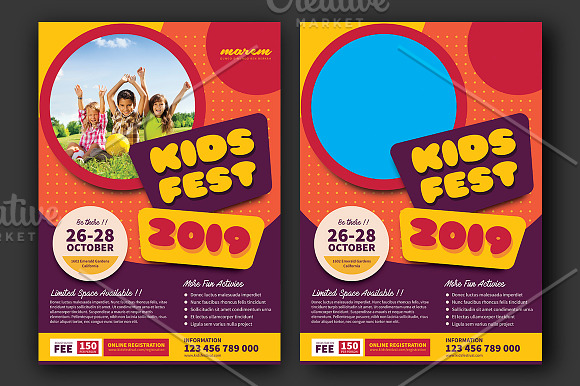 Kids Festival in Flyer Templates - product preview 1