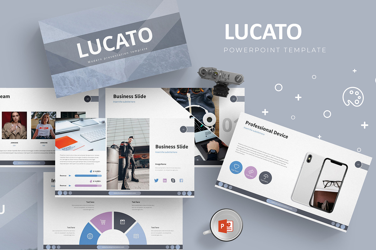 Lucato - Powerpoint Template in PowerPoint Templates - product preview 8