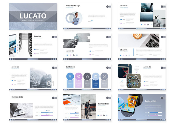 Lucato - Powerpoint Template in PowerPoint Templates - product preview 1