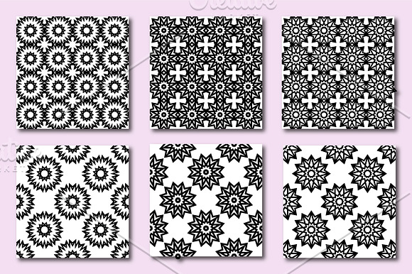54 Seamless geometric patterns in Patterns - product preview 7