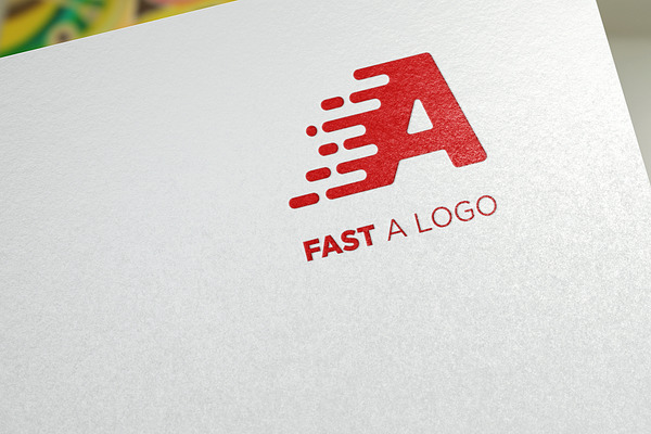 Fast A Logo Template