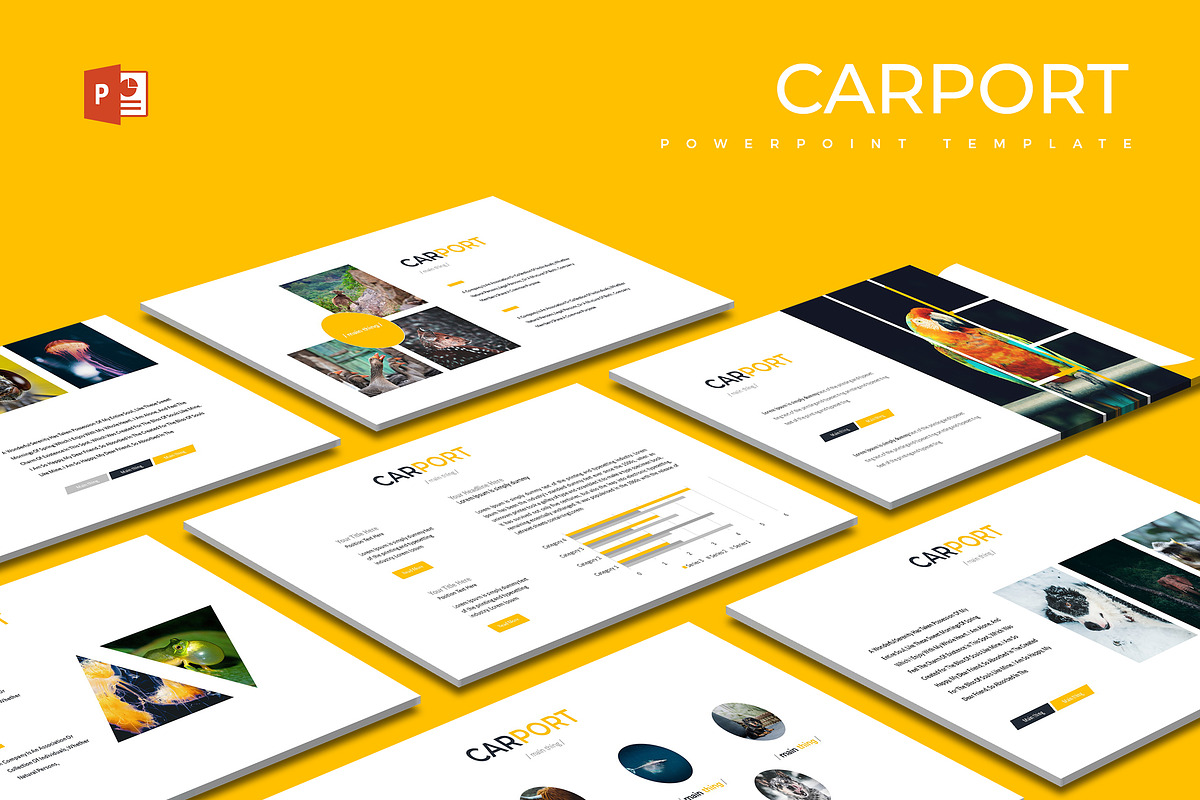 Carport - Powerpoint Template in PowerPoint Templates - product preview 8
